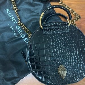New Kurt Geiger Black Circle Bag